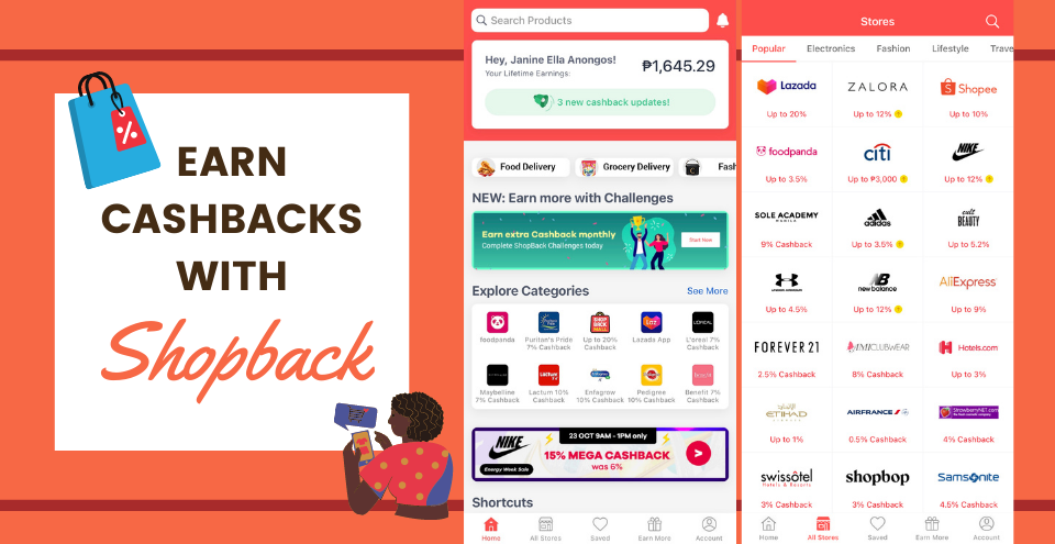 Earn Cashbacks from your Online Shopping Sprees with Shopback - Off-Duty Mama