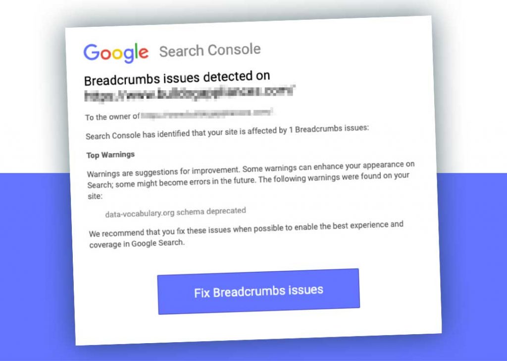 How To Fix Breadcrumbs issues detected on Your Site Vision4u