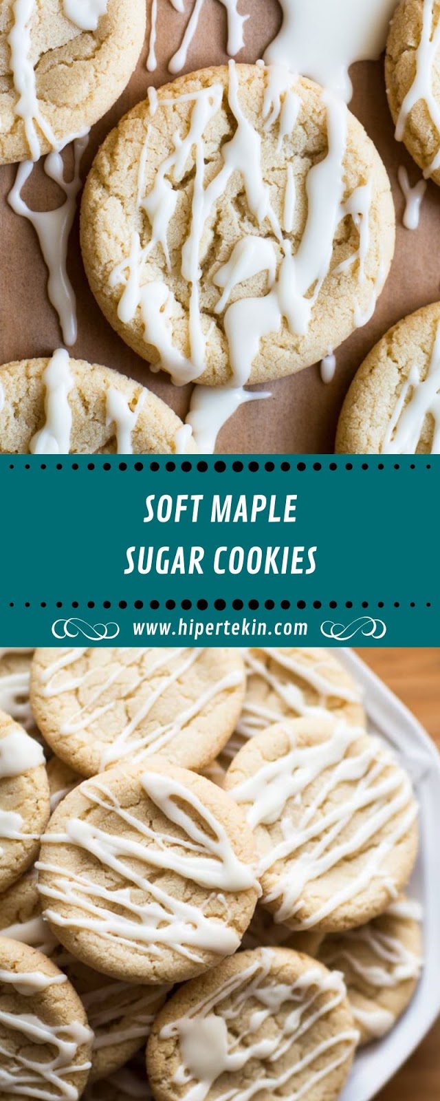 SOFT MAPLE SUGAR COOKIES