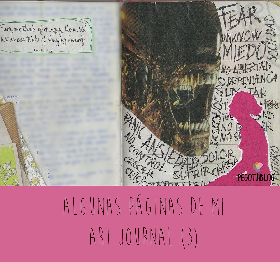 Páginas de Art Journaling - Sara Torregrosa