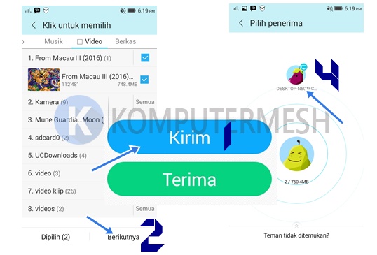 Cara Mengirim File dari Komputer Ke Hp Tanpa Kabel Data Cara Mengirim File dari Komputer Ke Hp Tanpa Kabel Data