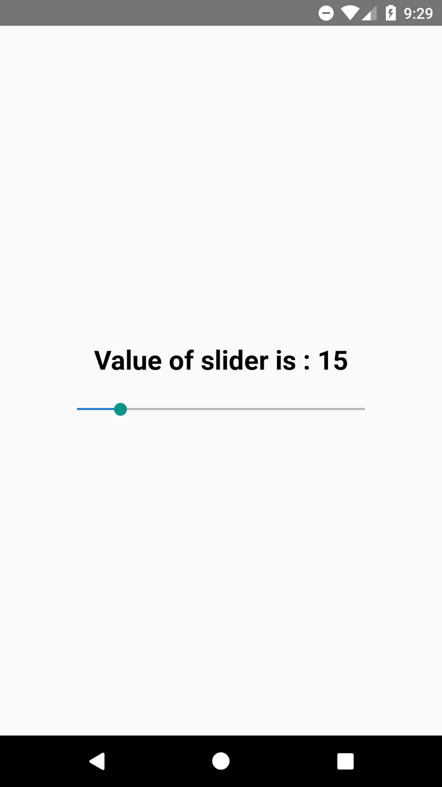 React Native Slider/Seekbar Example SKPTRICKS