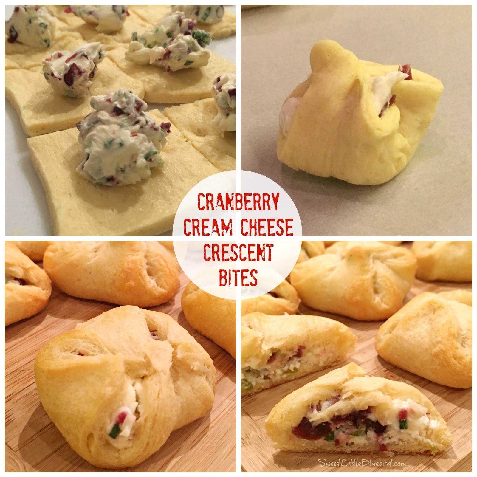 Easy CranberryCream Cheese Crescent Bites (5 Ingredients) Sweet