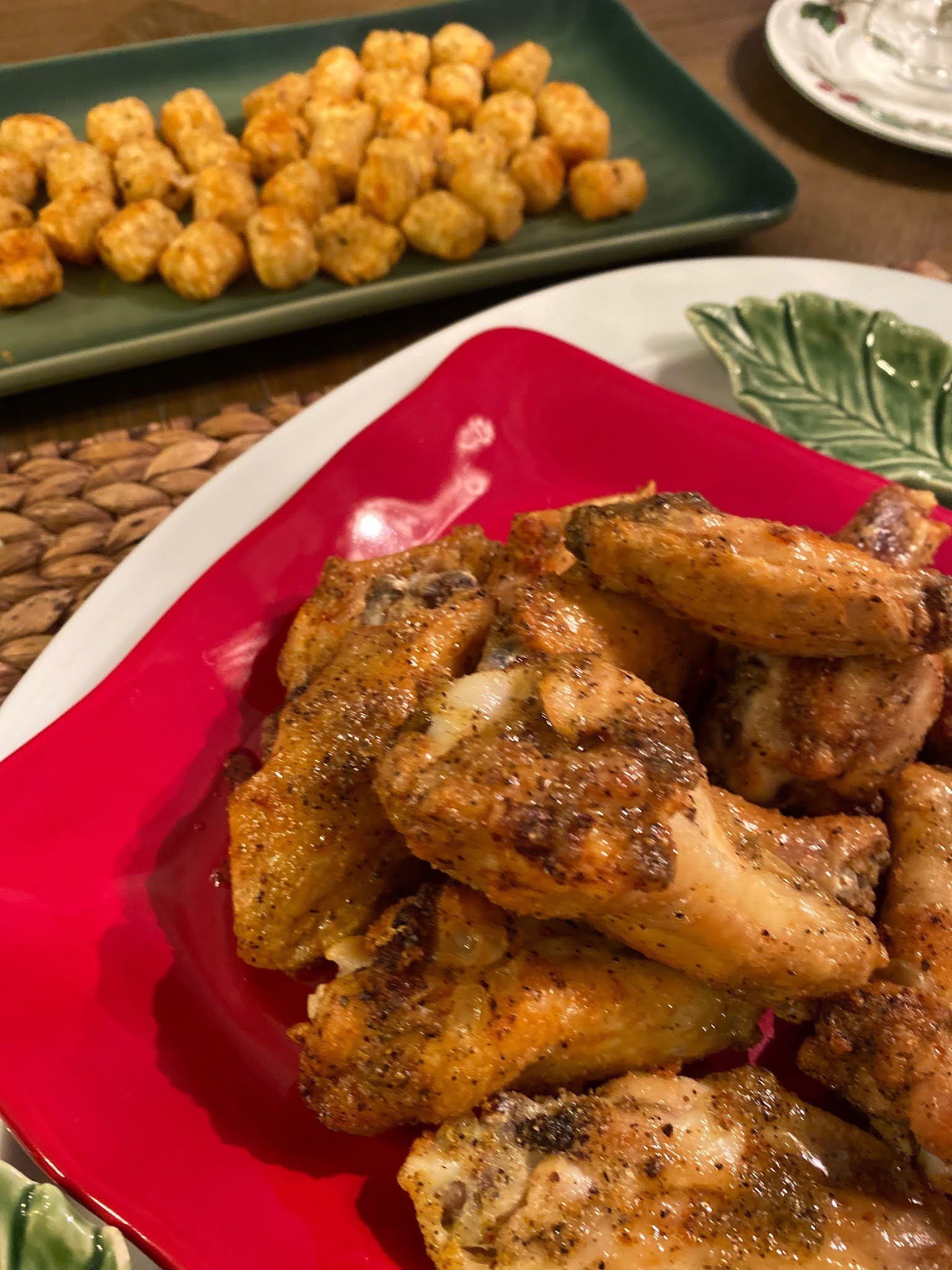 The Mad Greek AIRFRYER LEMON PEPPER WINGS