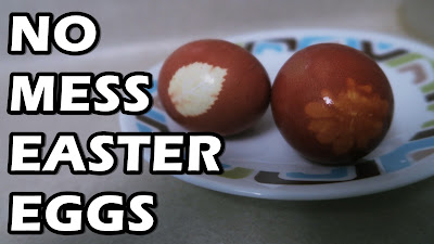 DIY "NO MESS" Easter Eggs 