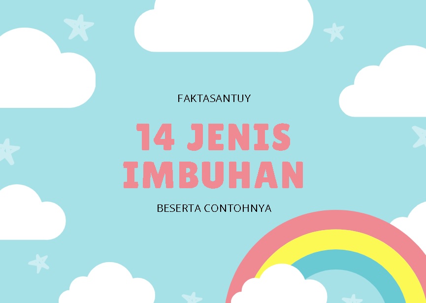 14 Jenis Imbuhan Pengertian, Fungsi dan Contohnya Lengkap