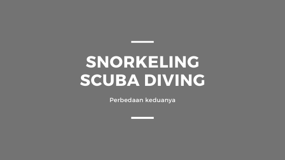 Apa Sih Beda Snorkeling dan Scuba Diving De Eka