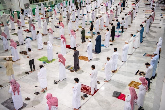 Allahu Akbar, Masjdil Haram Resmi Dibuka Kembali Untuk Sholat Berjamaah, Ini Penampakannya