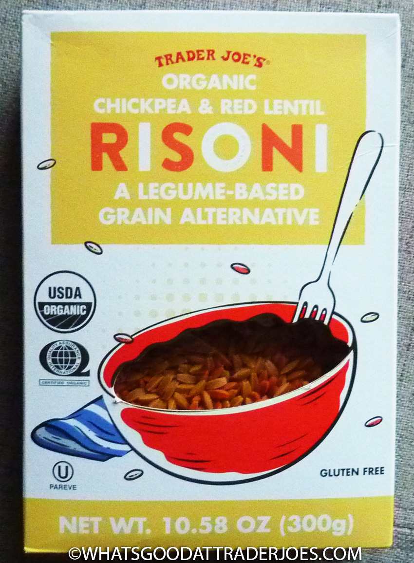 What's Good at Trader Joe's? Trader Joe's Organic Chickpea & Red Lentil Risoni