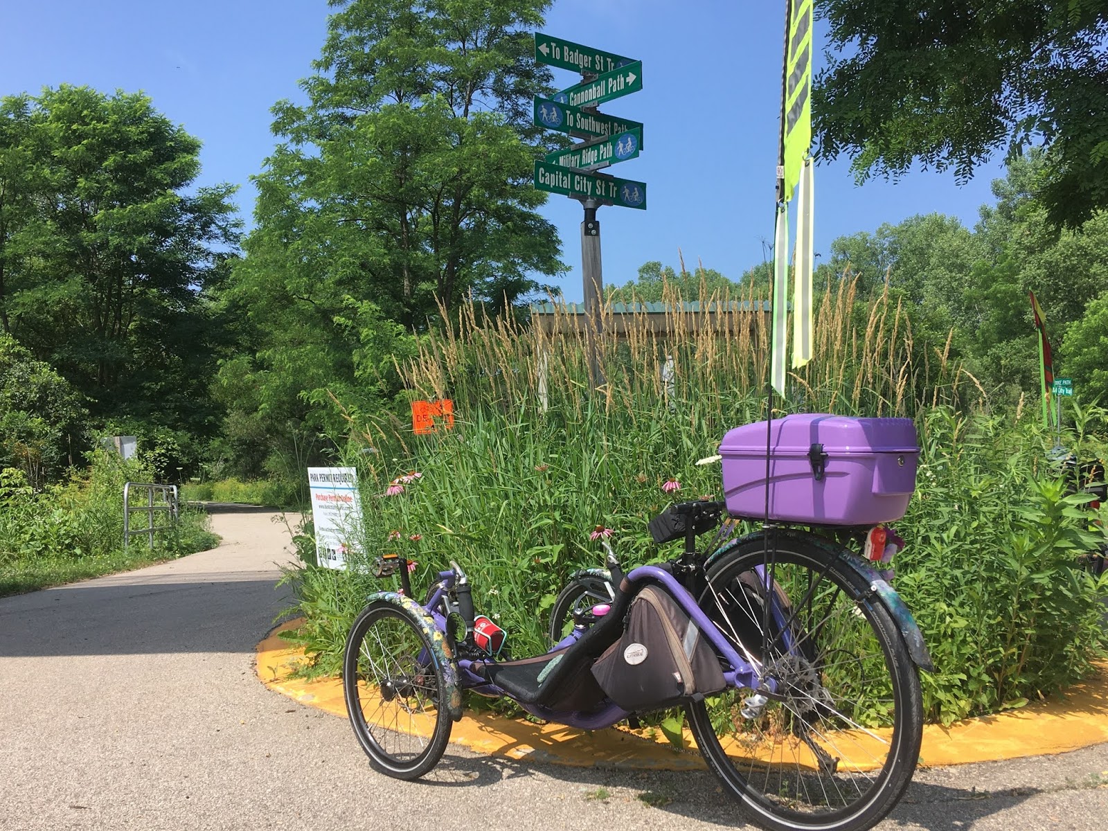 Madison, Wisconsin, Bicycle Trails Everywhere