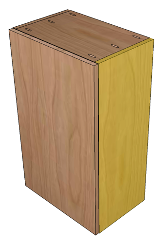 How To Build Frameless Wall Cabinets