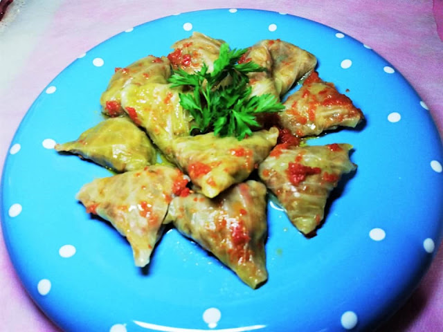 MUSKA ŞEKLİNDE ETLİ LAHANA DOLMASI VİDEOLU TARİFİ LUNTUĞ