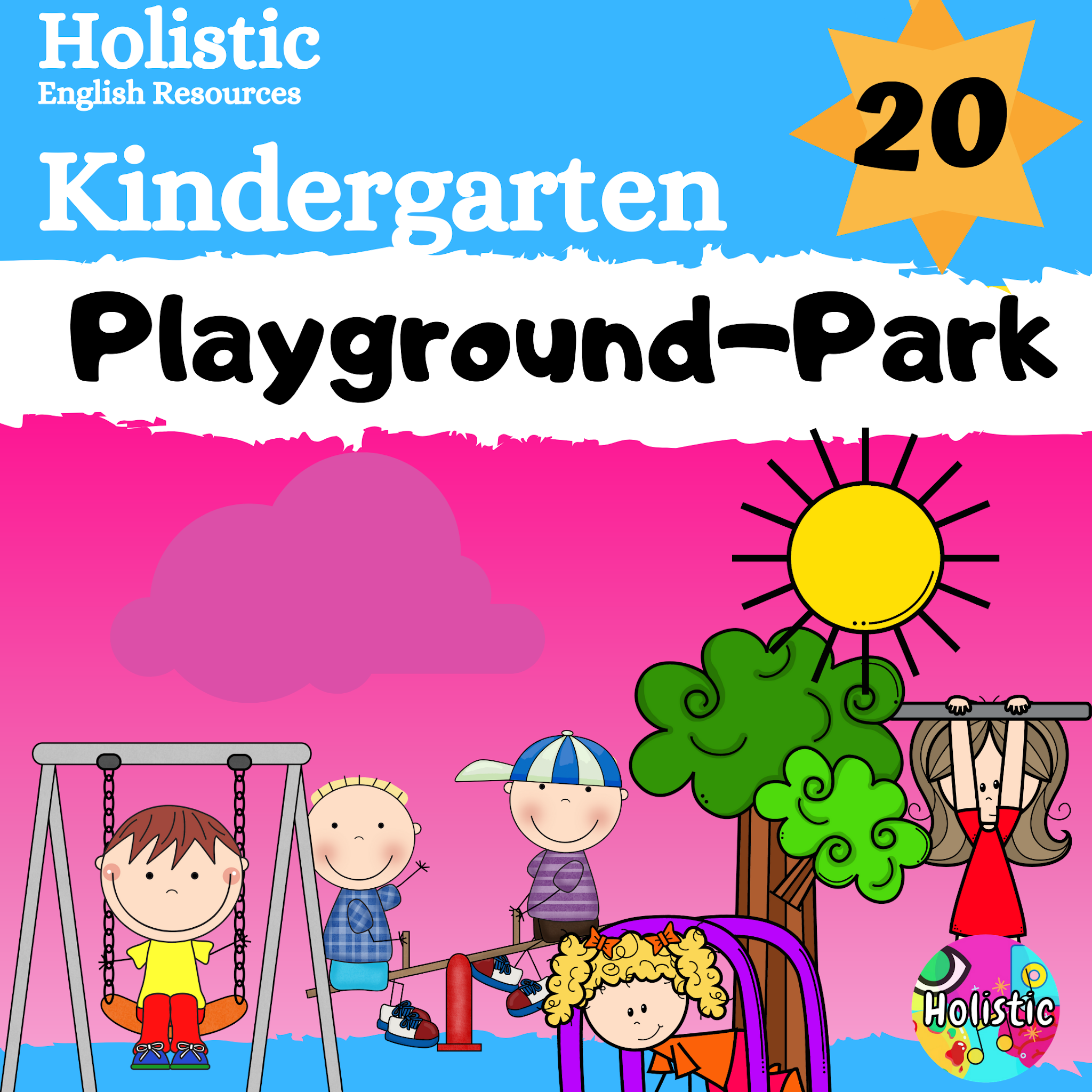 ESL/EFL Preschool Teachers: Playground or park Unit Games for Kindergarten  English Language Learners