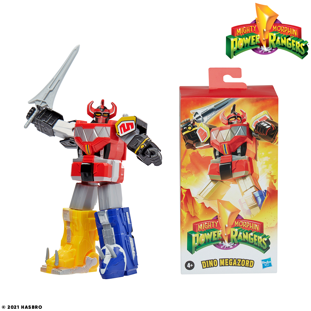 Nova linha retro de bonecos de Power Rangers é lançada pela Hasbro