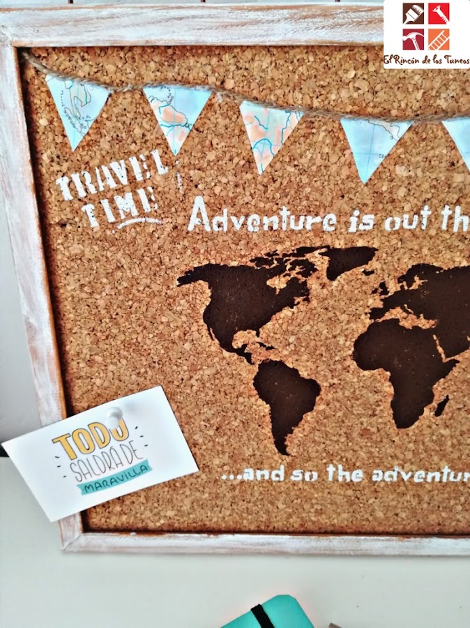 reciclar panel corcho