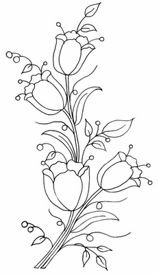 Hiasan Pinggir Kaligrafi Bunga Yang Mudah - Hiasan Pinggir Pada