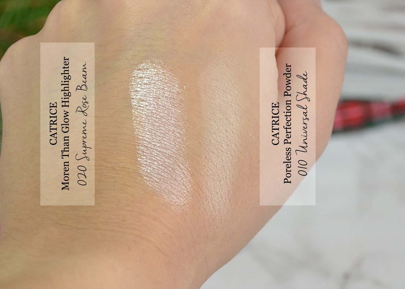 Catrice More Than Glow Highlighter and Poreless Perfection Powder