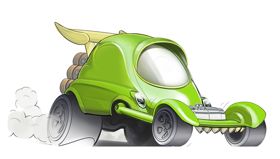 hot wheels jack skellington character car