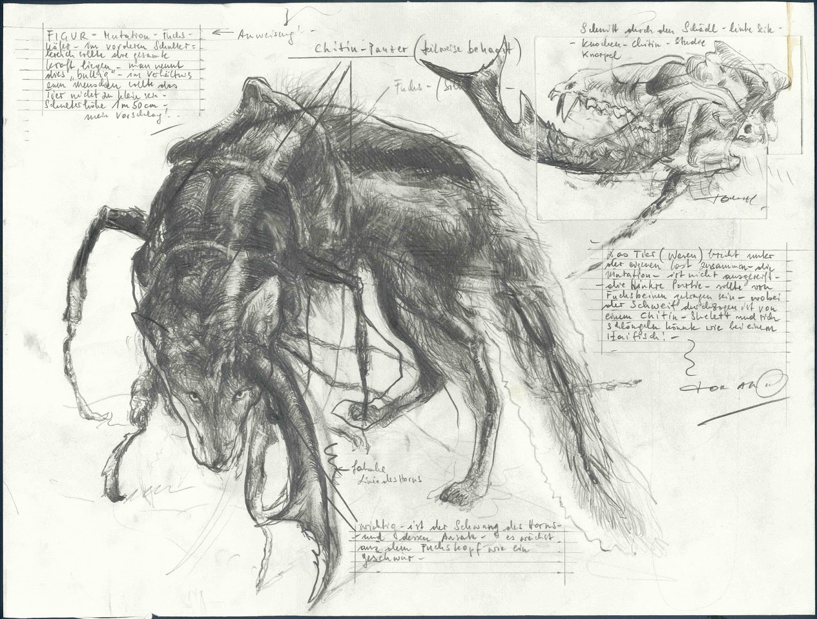 The TIFF Midnight Madness Blog: THE STATION: Creature Designs, Part II