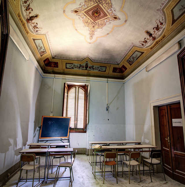 Hospital psiquiátrico abandonado en La Toscana