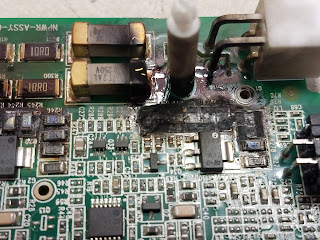 What the heck happened to this Sense power monitoring module?