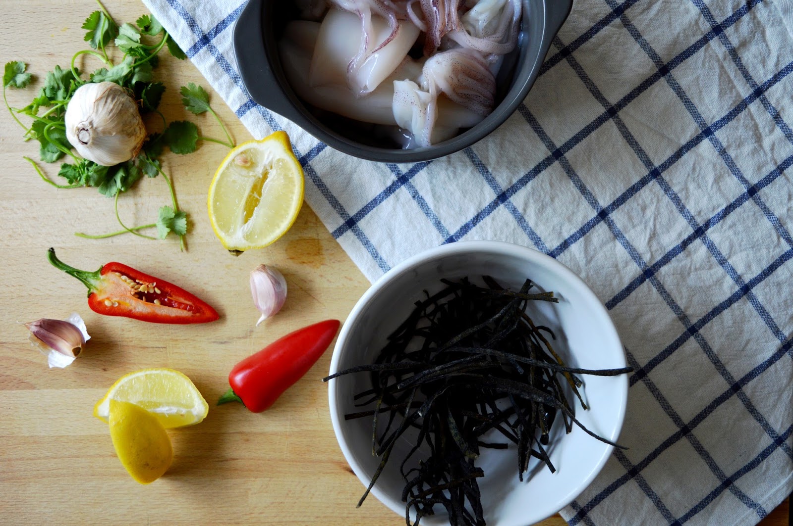 I Sea Pasta review, squid and seaweed pasta recipe, UK food blog, food bloggers