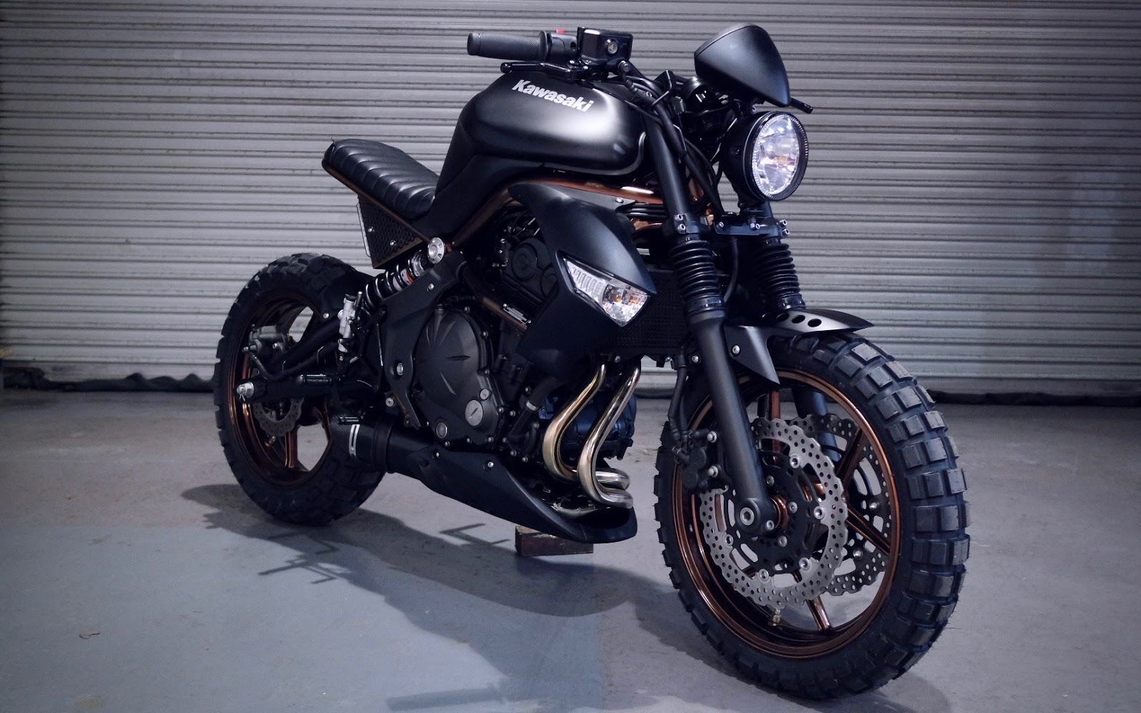 Kawasaki скремблер