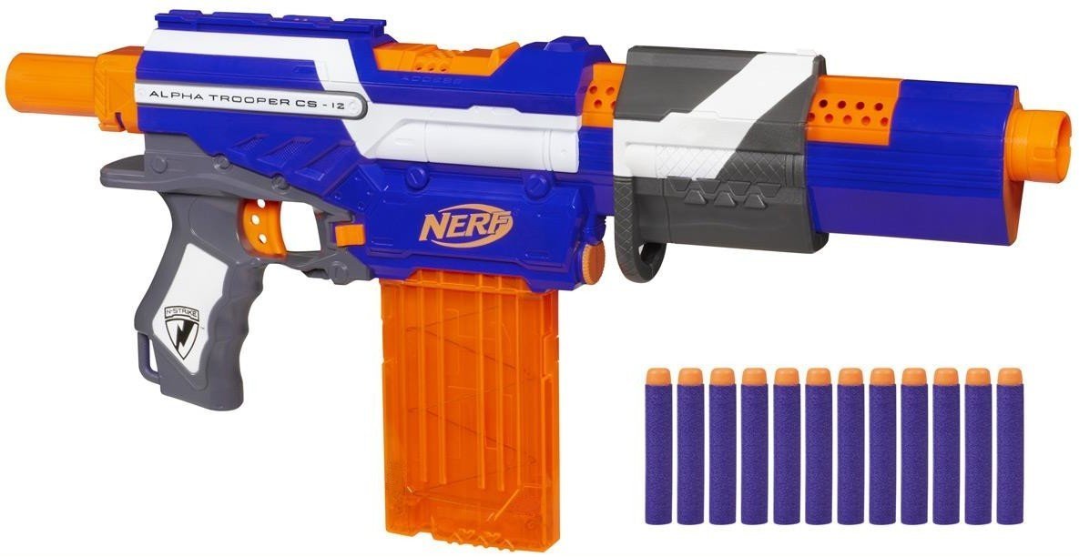 nerf con cargador