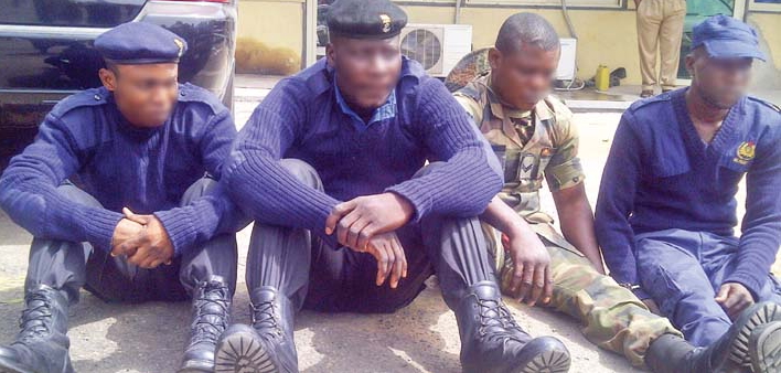 nigerian soldier arrested ilado lagos