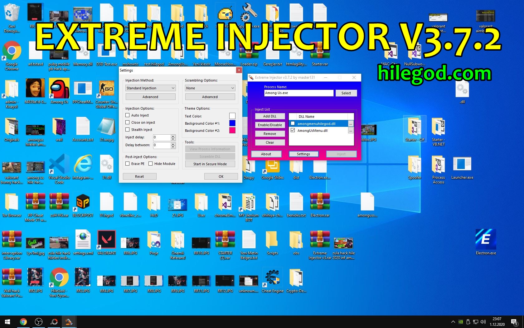 Extreme Injector v3.7.2 Sorunsuz ve Güvenli İndir Oyun Hileleri