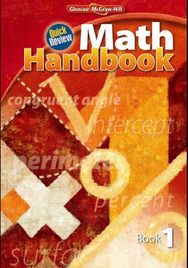 Math Handbook: Book 1, Student Edition