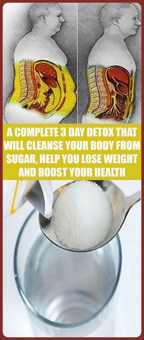 A Complete 3 Day Detox That Will Cleanse Your Body From Sugar, Help You