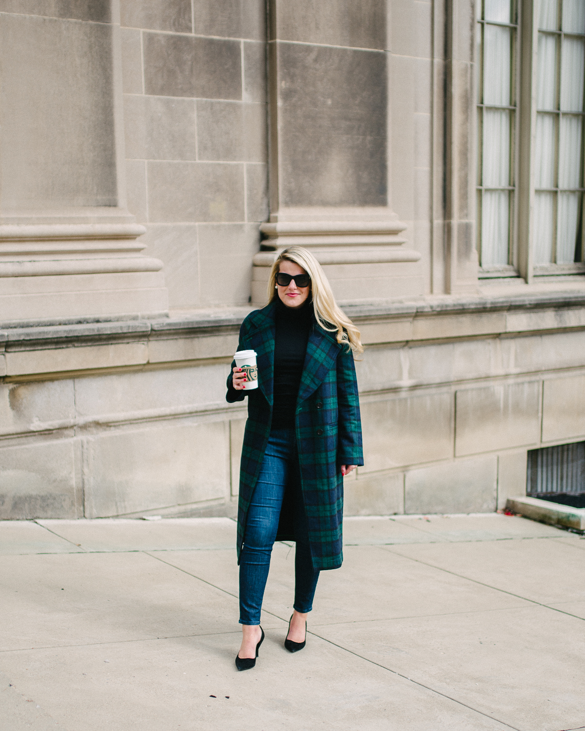 Tartan coatigan hotsell