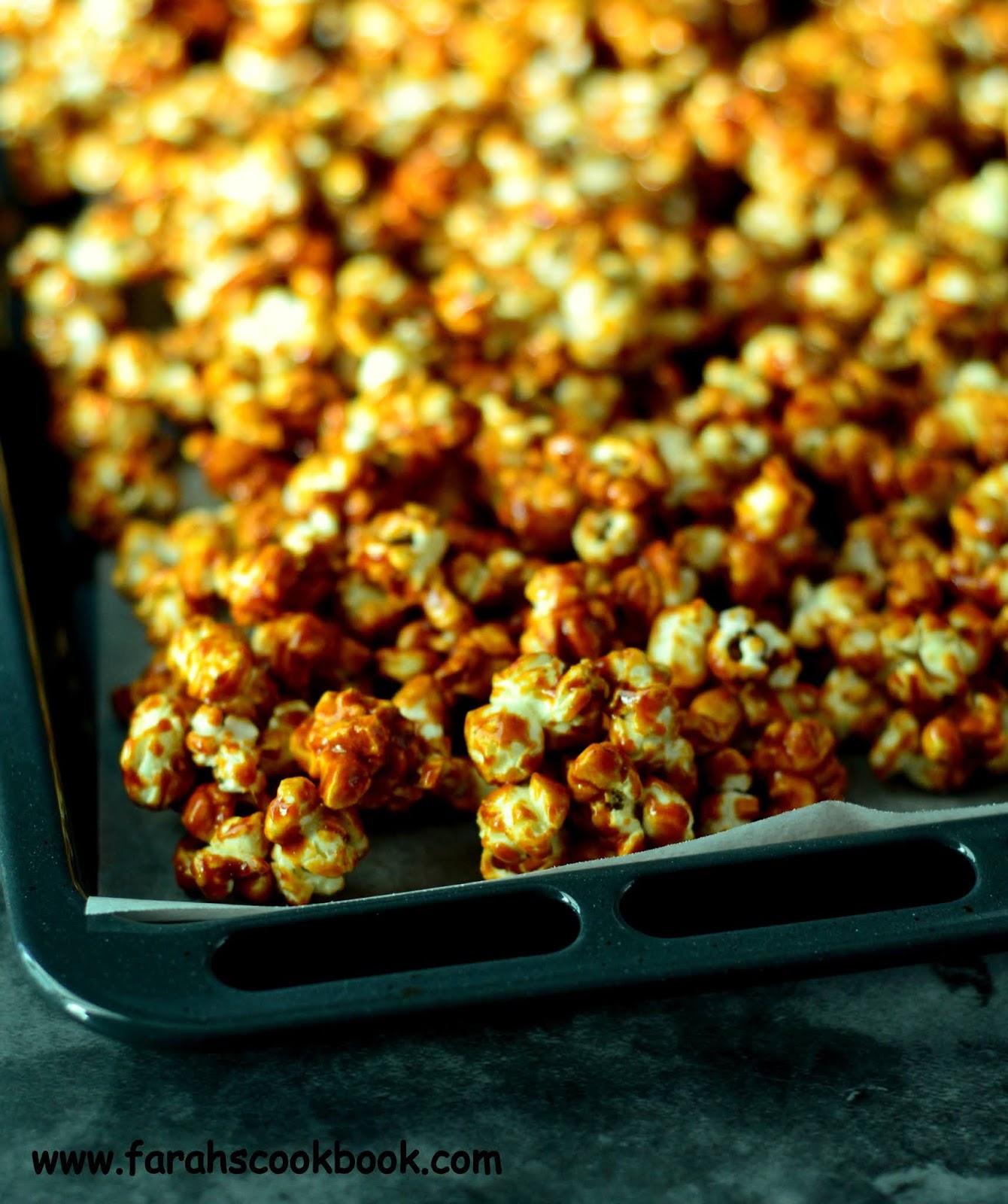 FARAH'S COOKBOOK CARAMEL POPCORN STOVETOP METHOD!
