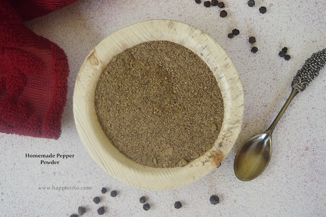  Homemade Pepper Powder Recipe | How to prepare Pepper powder in home 