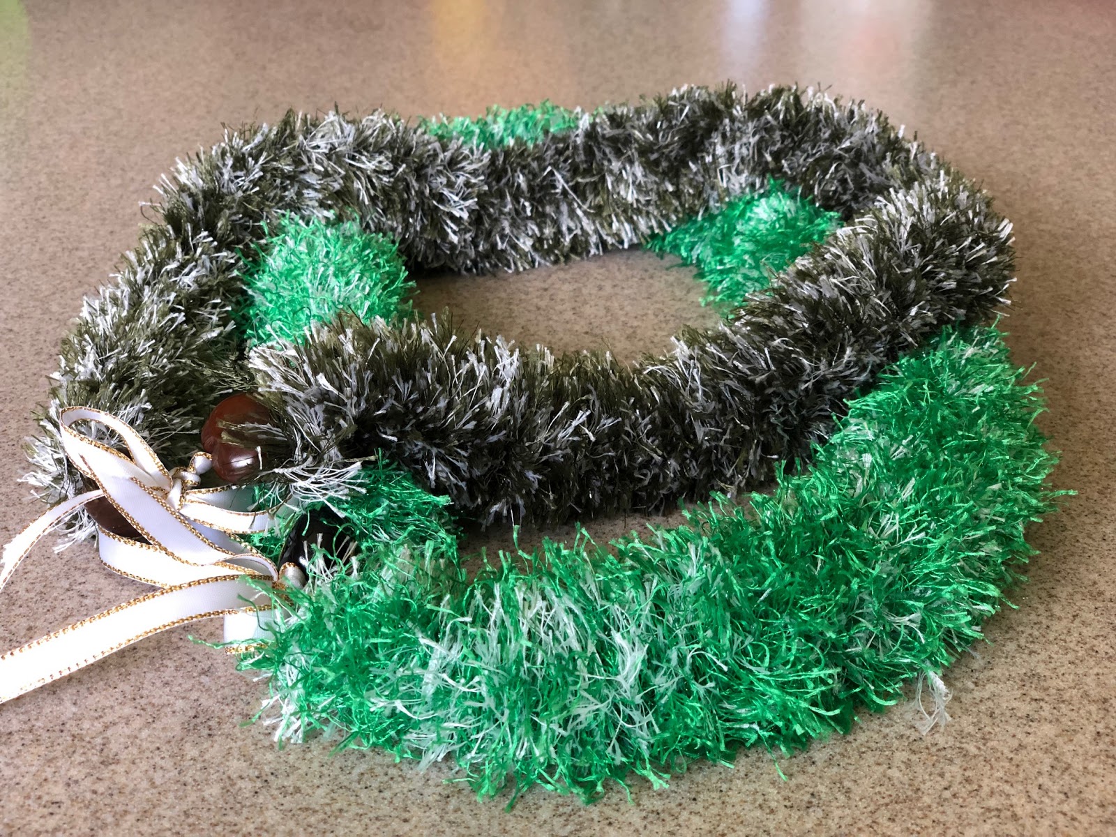 Hawaii Mom Blog Eyelash Yarn Lei