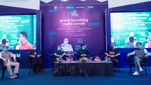 Launching Perdana, Radio Sumsel Gelar Gebyar UMKM