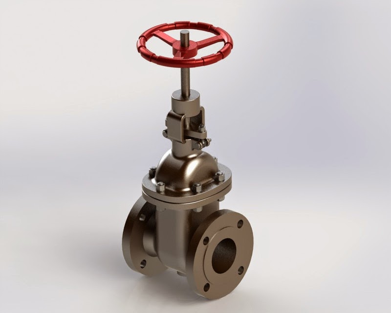 Gate Valve CAD