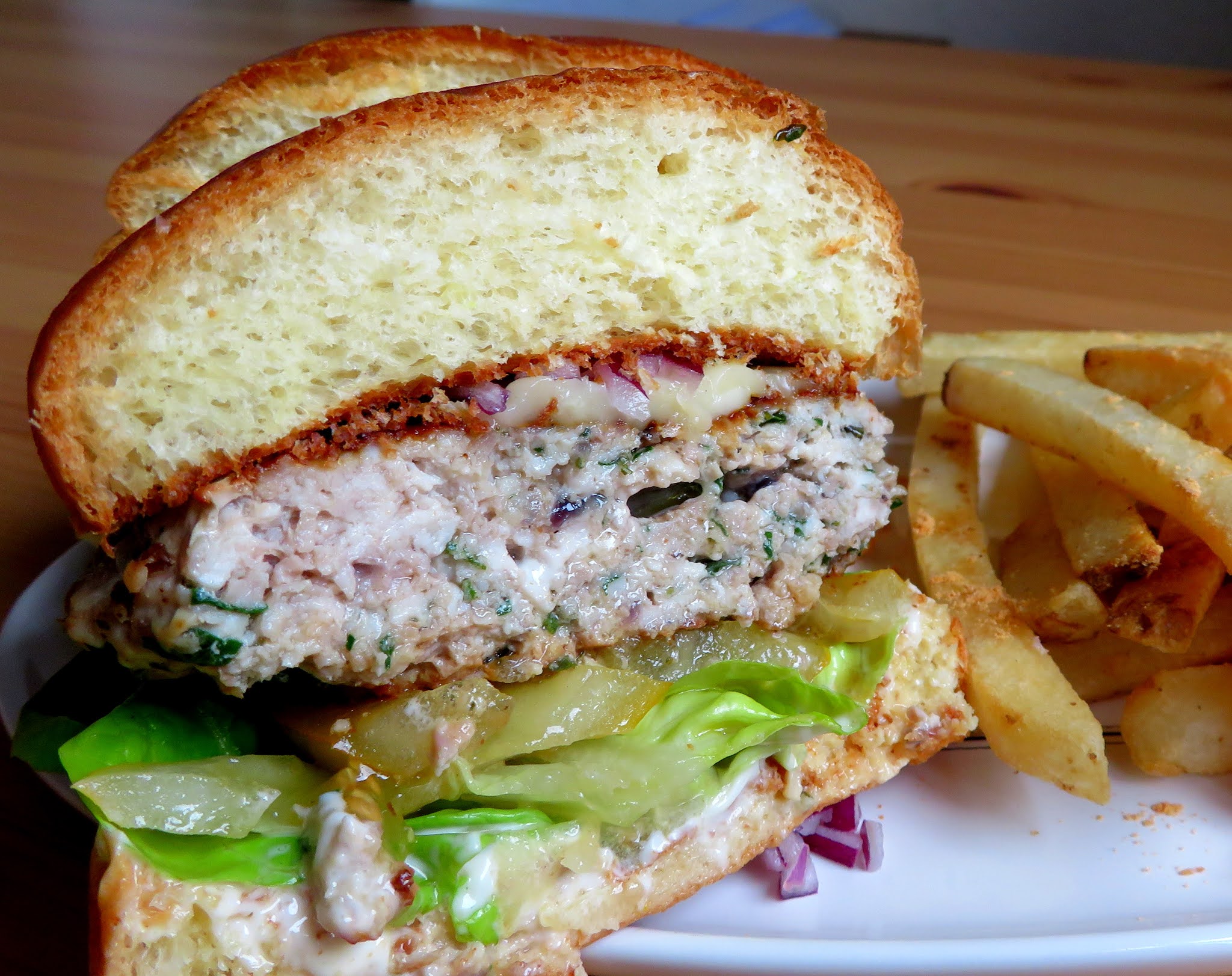 Herbed Turkey Burgers The English Kitchen
