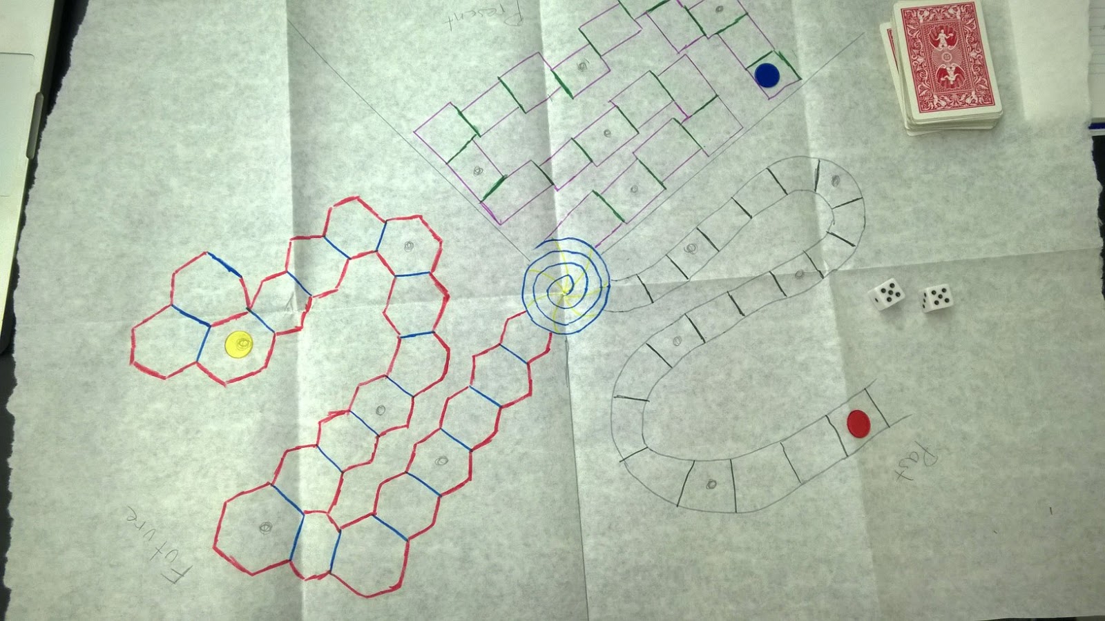 Art 108 Blog Board Game Prototype