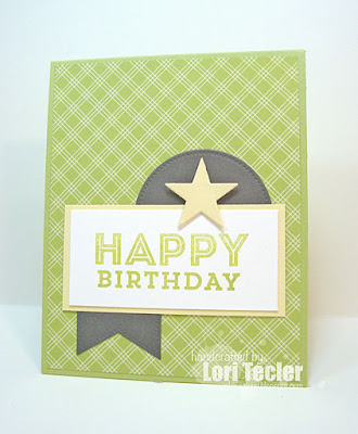 Happy Birthday card-designed by Lori Tecler/Inking Aloud-stamps and dies from My Favorite Things