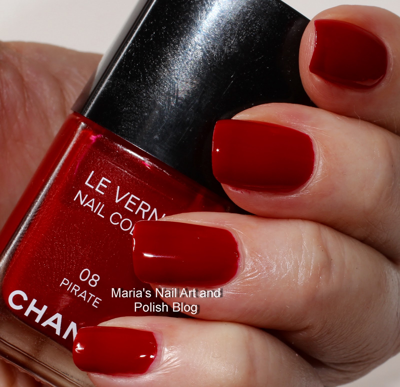 Marias Nail Art and Polish Blog Chanel Pirate 08 swatches