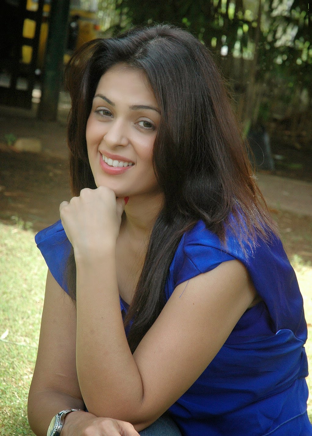 Anjana Sukhani Hot Blue Top Photoshoot Anjana Sukhani Hd Wallpapers