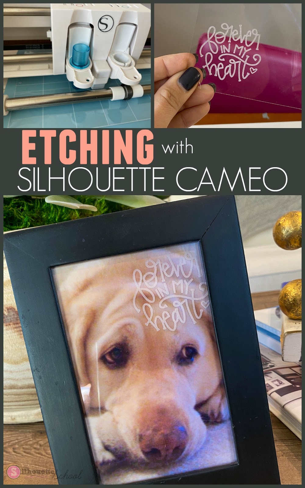 How to Etch Acetate Sheets with Silhouette CAMEO (Plus Best Cut Settings) Silhouette School
