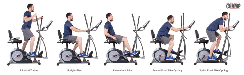body champ indoor upright bike