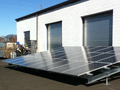 Solar Racking: NJ Ground Mount Solar Panels