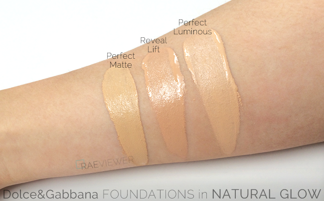Top 39+ imagen dolce and gabbana perfect matte foundation swatches