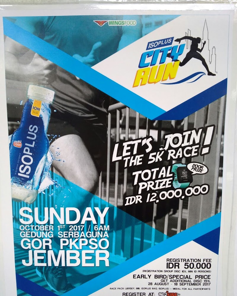 Isoplus City Run - Jember • 2017 Isoplus City Run - Jember • 2017