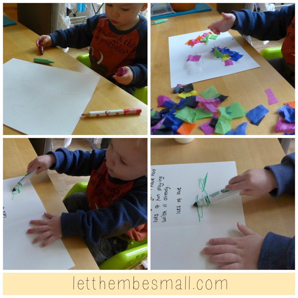 http://letthembesmall.com/toddler-handmade-thank-you-cards/