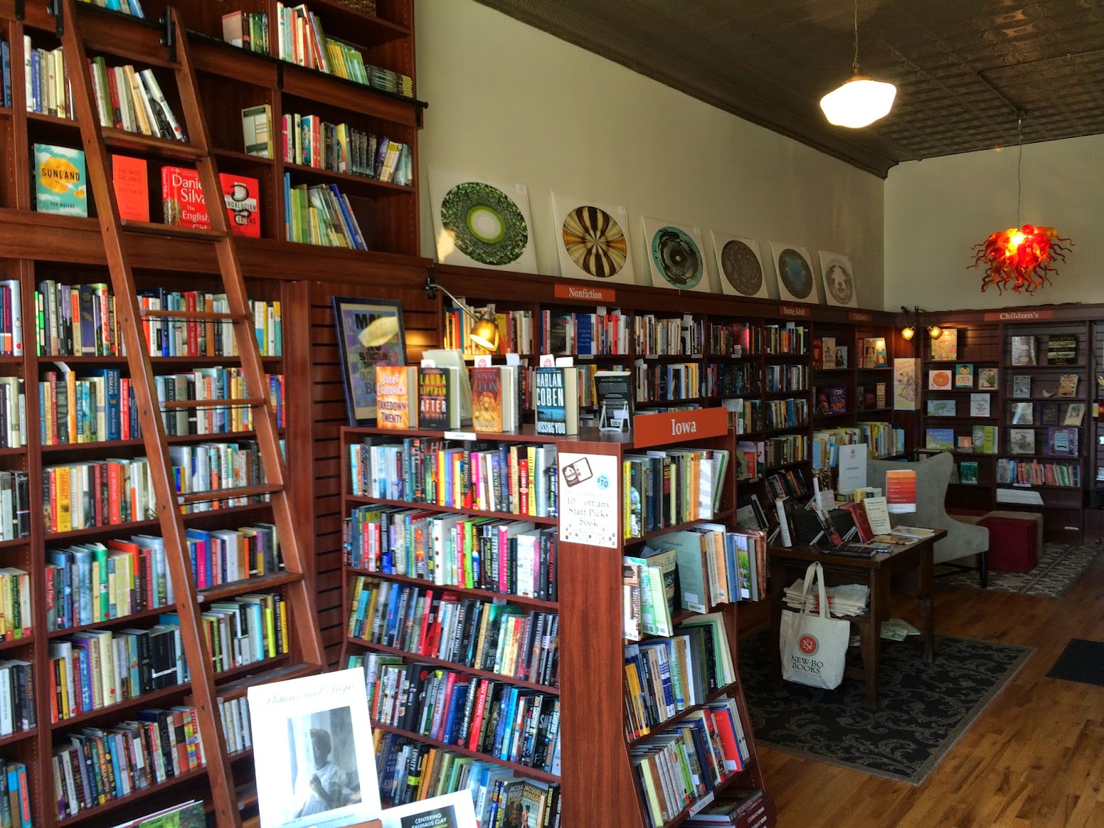The Indie Bob Spot NewBo Books Cedar Rapids, IA